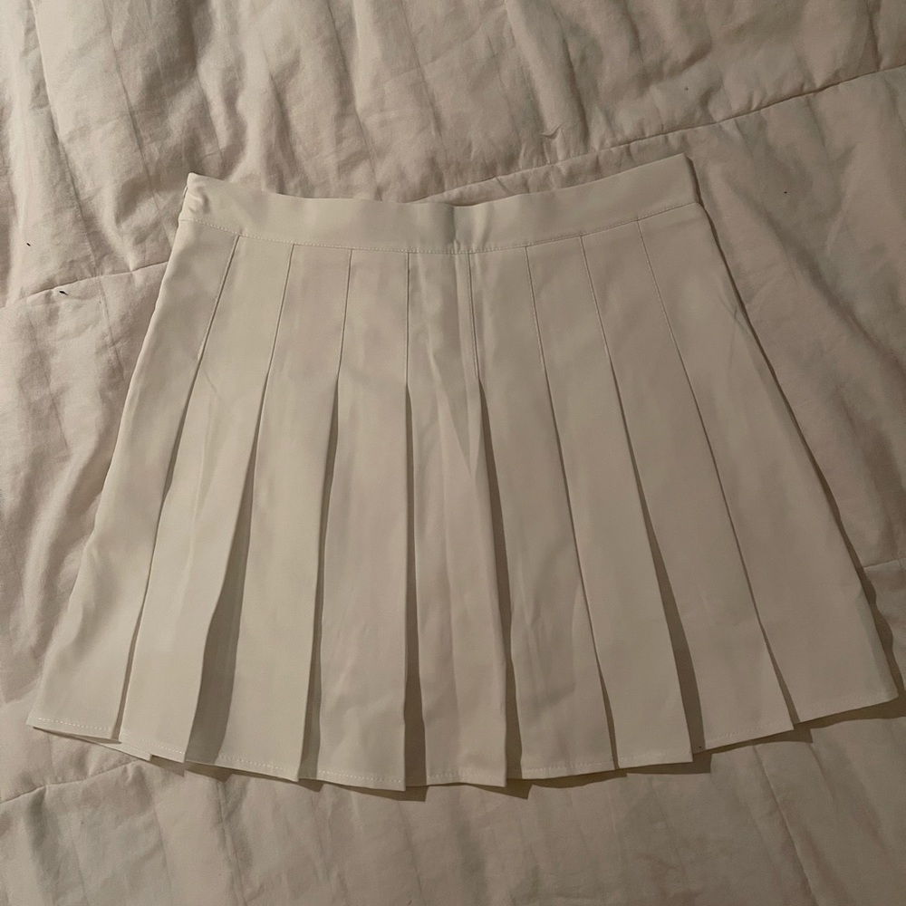 White skirt